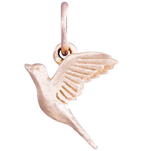 Dove Mini Charm Jewelry Helen Ficalora 14k Pink Gold