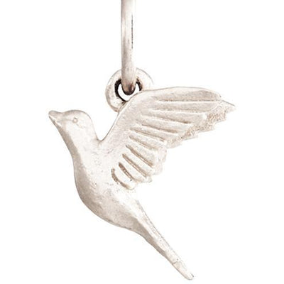Dove Mini Charm Jewelry Helen Ficalora 14k White Gold