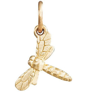 Dragonfly Mini Charm Jewelry Helen Ficalora 14k Yellow Gold