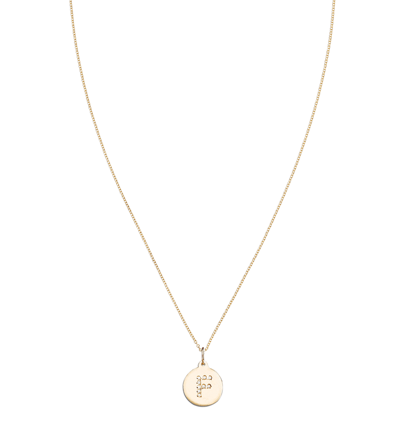 "F" Alphabet Charm Pave Diamonds -  - Jewelry - Helen Ficalora - 4