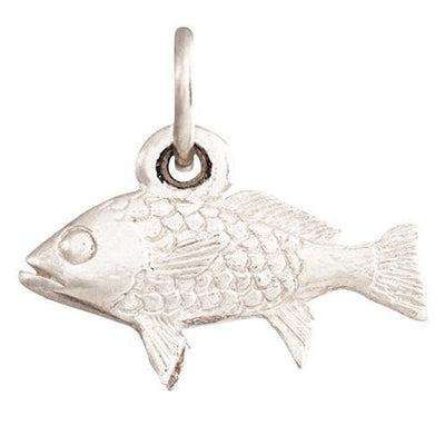 Fish Mini Charm Jewelry Helen Ficalora 14k White Gold