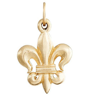 Fleur De Lis Charm Jewelry Helen Ficalora 14k Yellow Gold