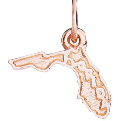 Florida Mini Charm Jewelry Helen Ficalora 14k Pink Gold