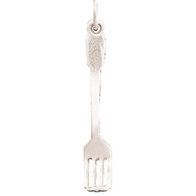 Fork Mini Charm Jewelry Helen Ficalora 14k White Gold