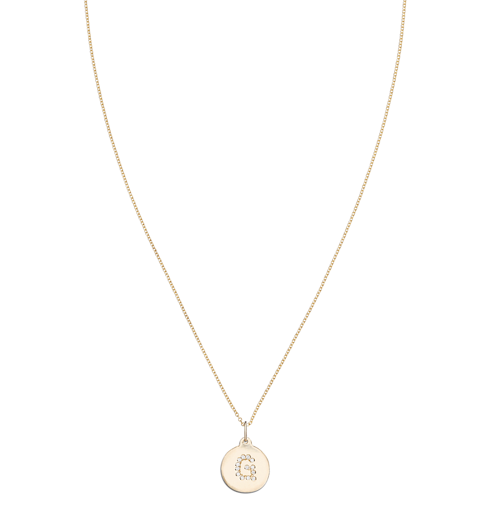 "G" Alphabet Charm Pave Diamonds -  - Jewelry - Helen Ficalora - 4