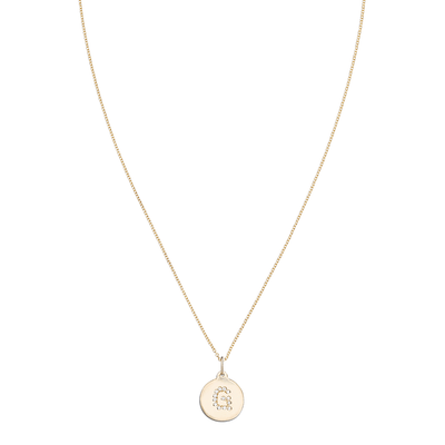 "G" Alphabet Charm Pave Diamonds -  - Jewelry - Helen Ficalora - 4