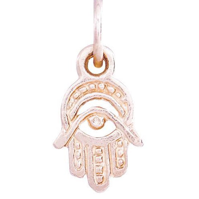 Helen Ficalora Mini Hamsa Hand Charm in 14K Rose Gold