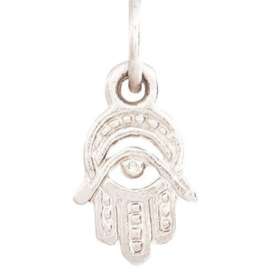 Helen Ficalora Mini Hamsa Hand Charm in 14K White Gold