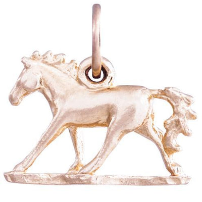 Horse Mini Charm Jewelry Helen Ficalora 14k Pink Gold