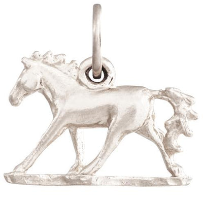 Horse Mini Charm Jewelry Helen Ficalora 14k White Gold