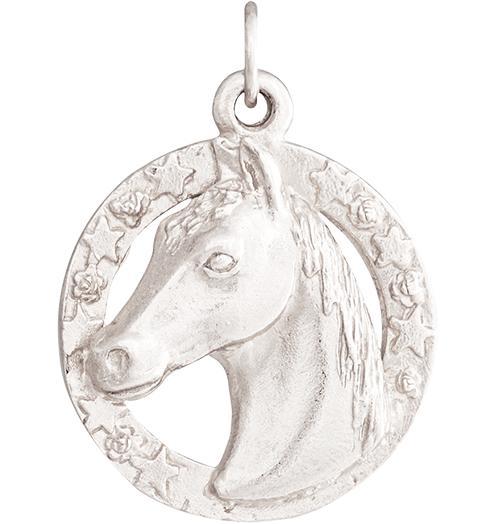 Horsehead Charm Jewelry Helen Ficalora 14k White Gold