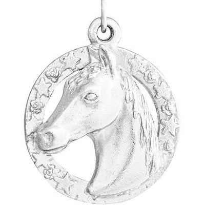 Horsehead Charm Jewelry Helen Ficalora Sterling Silver 