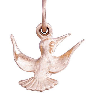 Hummingbird Mini Charm Jewelry Helen Ficalora 14k Pink Gold