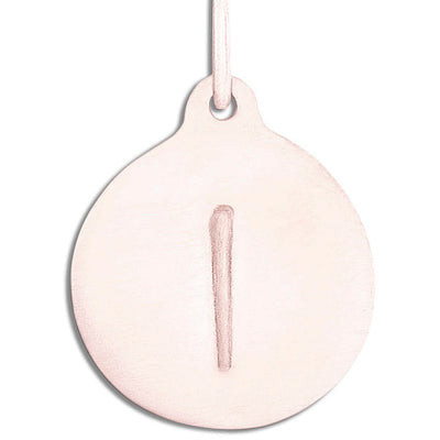 "I" Alphabet Charm Jewelry Helen Ficalora 14k Pink Gold For Necklaces And Bracelets