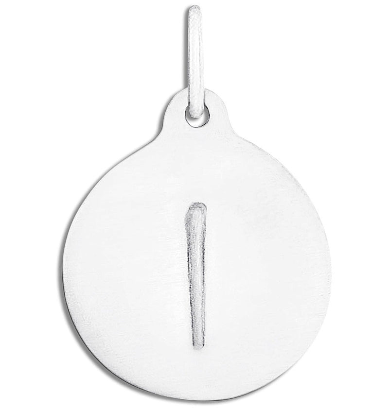 "I" Alphabet Charm Jewelry Helen Ficalora Sterling Silver For Necklaces And Bracelets