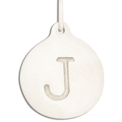 "J" Alphabet Charm Jewelry Helen Ficalora 14k White Gold For Necklaces And Bracelets