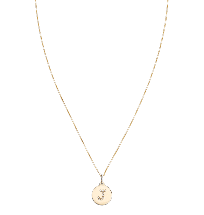 "J" Alphabet Charm Pave Diamonds -  - Jewelry - Helen Ficalora - 4
