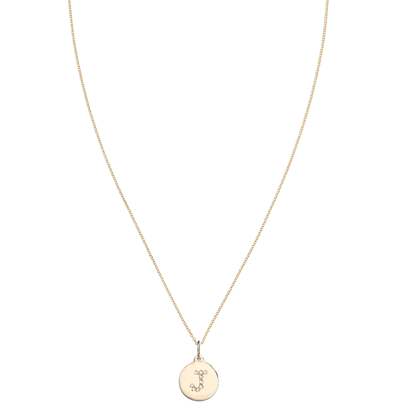"J" Alphabet Charm Pave Diamonds -  - Jewelry - Helen Ficalora - 4