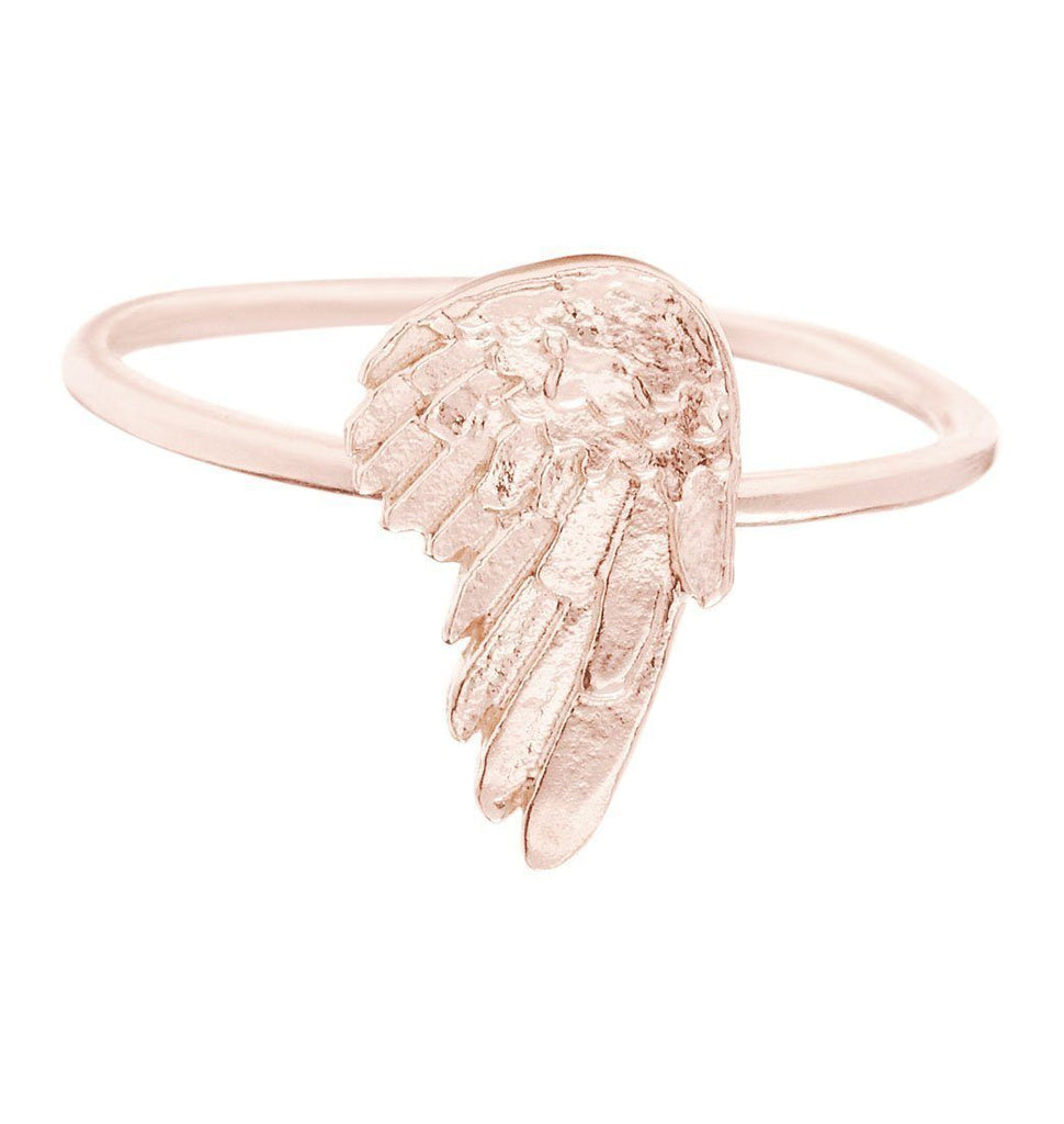 Helen Ficalora Angel Wing Ring 14K Rose Gold