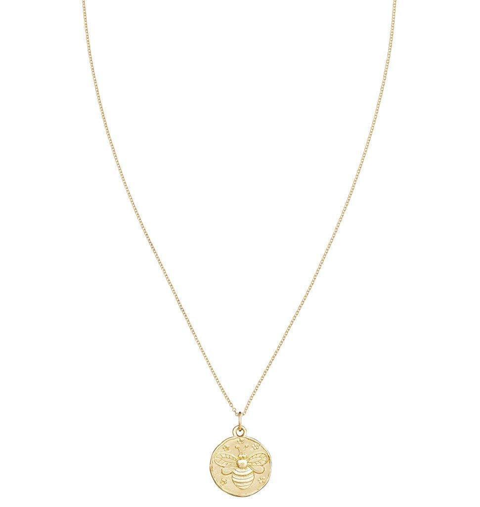 Bee Coin Charm Jewelry Helen Ficalora