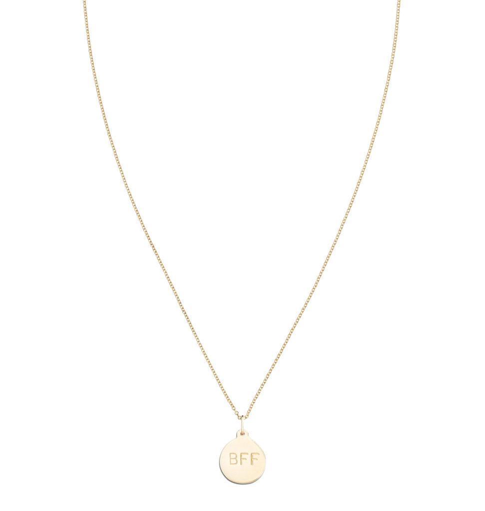 "BFF" Disk Charm Jewelry Helen Ficalora For Necklaces And Bracelets