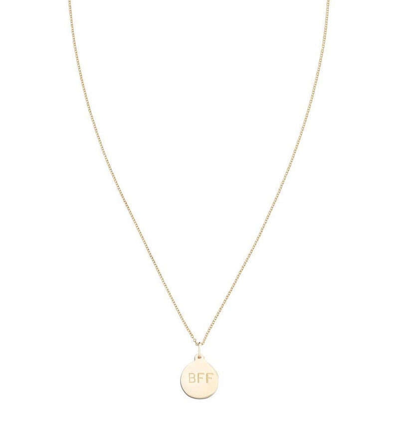 "BFF" Disk Charm Jewelry Helen Ficalora For Necklaces And Bracelets