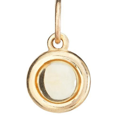 Birth Jewel Cabochon Charm With Citrine Jewelry Helen Ficalora 14k Yellow Gold