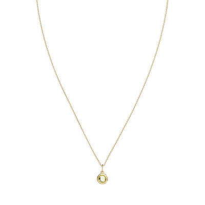 Birth Jewel Cabochon Charm With Peridot Jewelry Helen Ficalora 