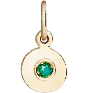 Helen Ficalora 14k Gold Emerald Charm for Bracelets & Necklace