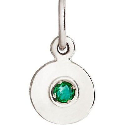 Helen Ficalora 14k Gold Emerald Charm for Bracelets & Necklace