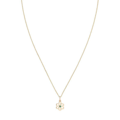 Birth Jewel Flower Charm With Emerald Jewelry Helen Ficalora For Necklaces And Bracelets