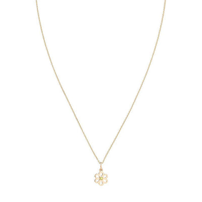 Birth Jewel Flower Charm With Peridot Jewelry Helen Ficalora 