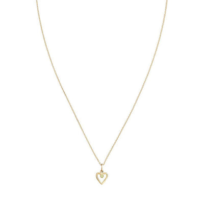 Birth Jewel Heart Charm With Peridot Jewelry Helen Ficalora 