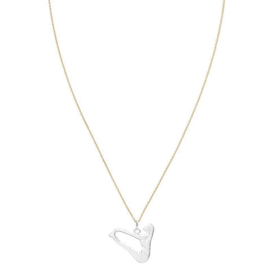 Boat Pose Yoga Charm Jewelry Helen Ficalora 