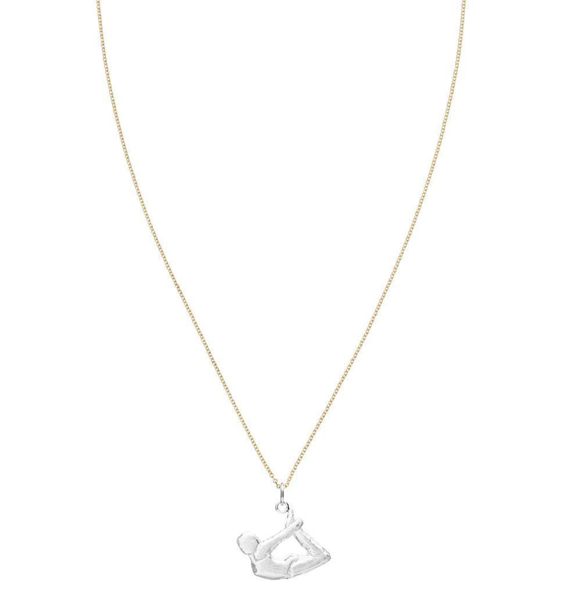 Bow Pose Yoga Charm Jewelry Helen Ficalora 