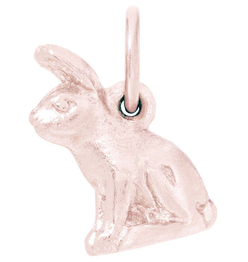 Helen Ficalora 14k Rose Gold Bunny Charm for Necklaces & Bracelets