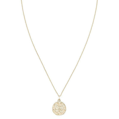 Butterfly Coin Charm Jewelry Helen Ficalora 
