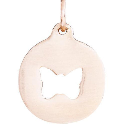 Butterfly Cutout Charm Jewelry Helen Ficalora 14k Pink Gold 16in