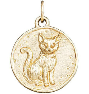 Cat Coin Charm Jewelry Helen Ficalora 14k Yellow Gold For Necklaces And Bracelets