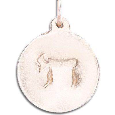 Chai Disk Charm Jewelry Helen Ficalora 14k Pink Gold