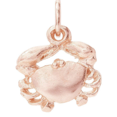 Crab Mini Charm Jewelry Helen Ficalora 14k Pink Gold