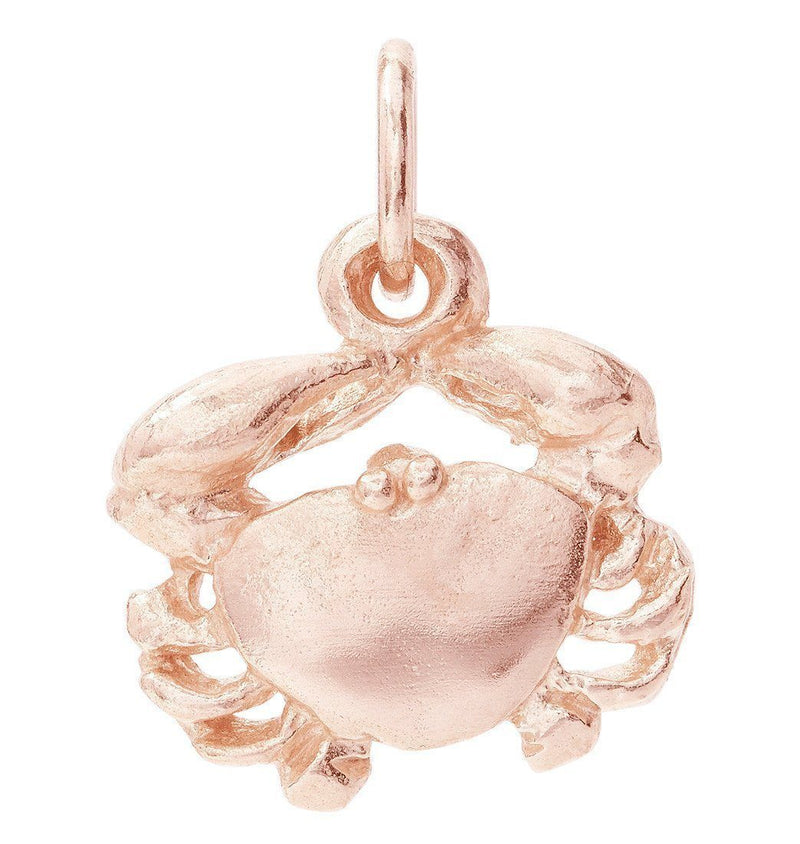 Crab Mini Charm Jewelry Helen Ficalora 14k Pink Gold
