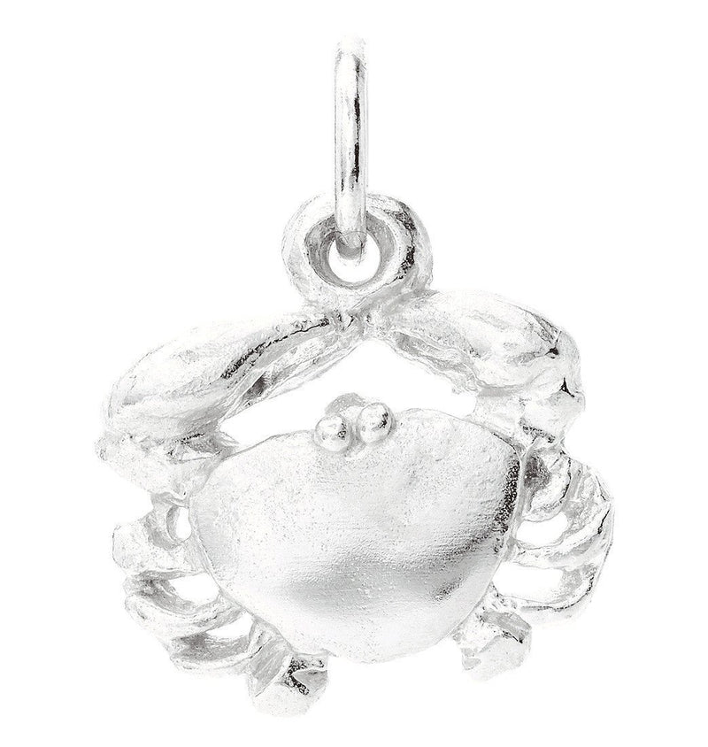 Crab Mini Charm Jewelry Helen Ficalora Sterling Silver 