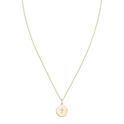 Cross Disk Charm Pavé Diamonds Jewelry Helen Ficalora For Necklaces And Bracelets