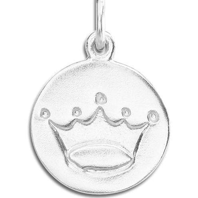 Helen Ficalora 14k Gold Crown Charm Sterling Silver