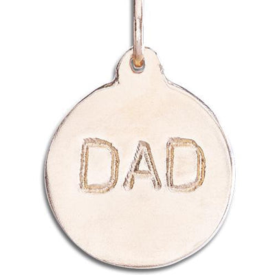 Helen Ficalora 14k Gold "Dad" Charm