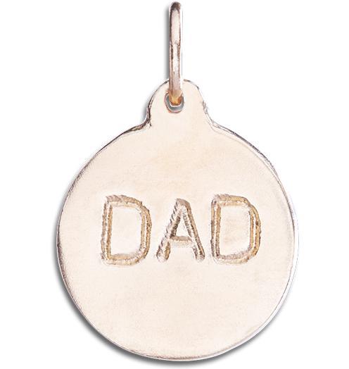 Helen Ficalora 14k Gold "Dad" Charm