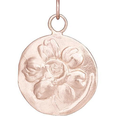 Daffodil Repouss̩e Charm Jewelry Helen Ficalora 14k Pink Gold