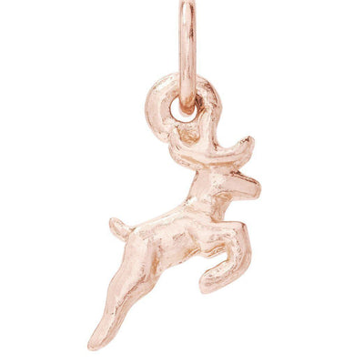 Deer Mini Charm Jewelry Helen Ficalora 14k Pink Gold