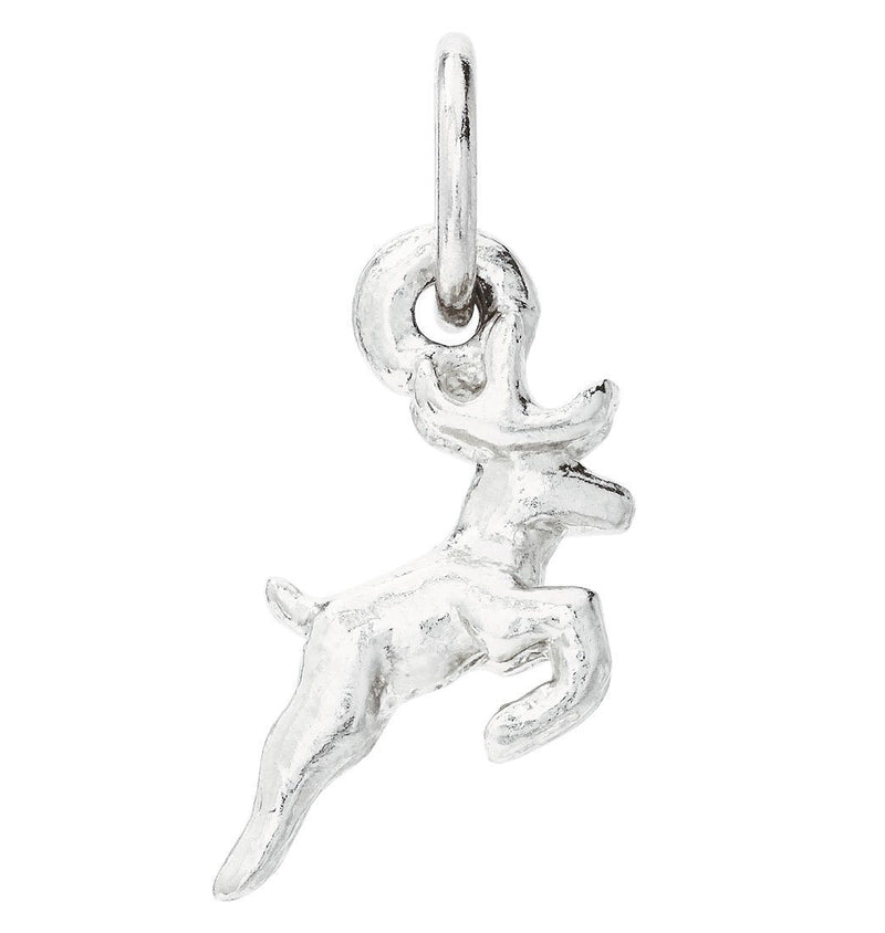 Deer Mini Charm Jewelry Helen Ficalora Sterling Silver 
